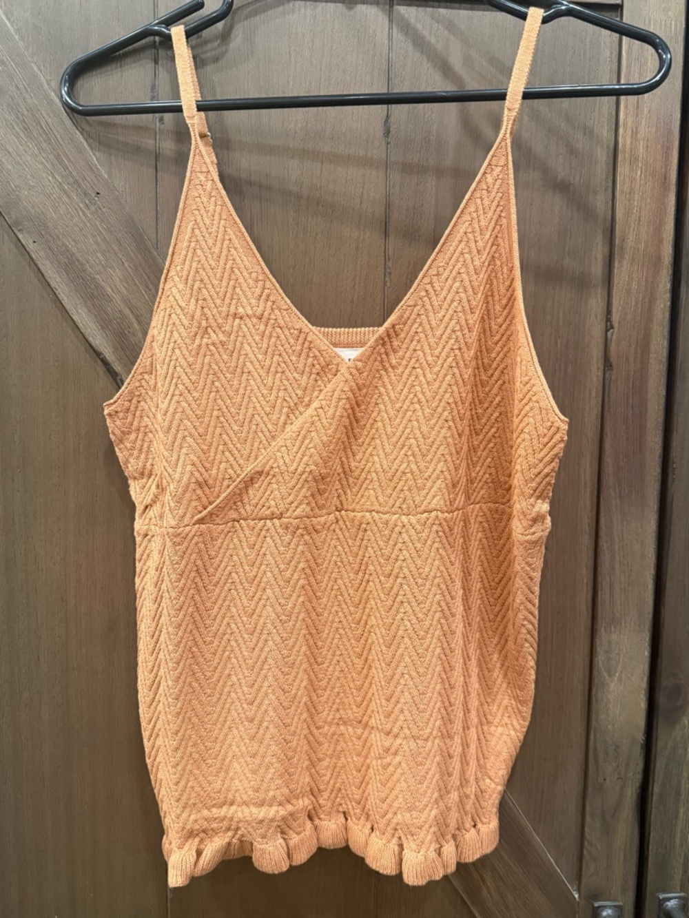 Promesa Rust‎ Chevron Knit Cami